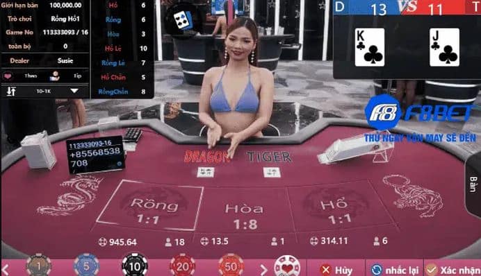 Sảnh Live Casino F88BET