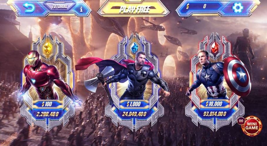 Game Slot Avengers F88BET